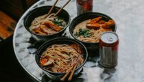 Открытие. Supersonic noodles