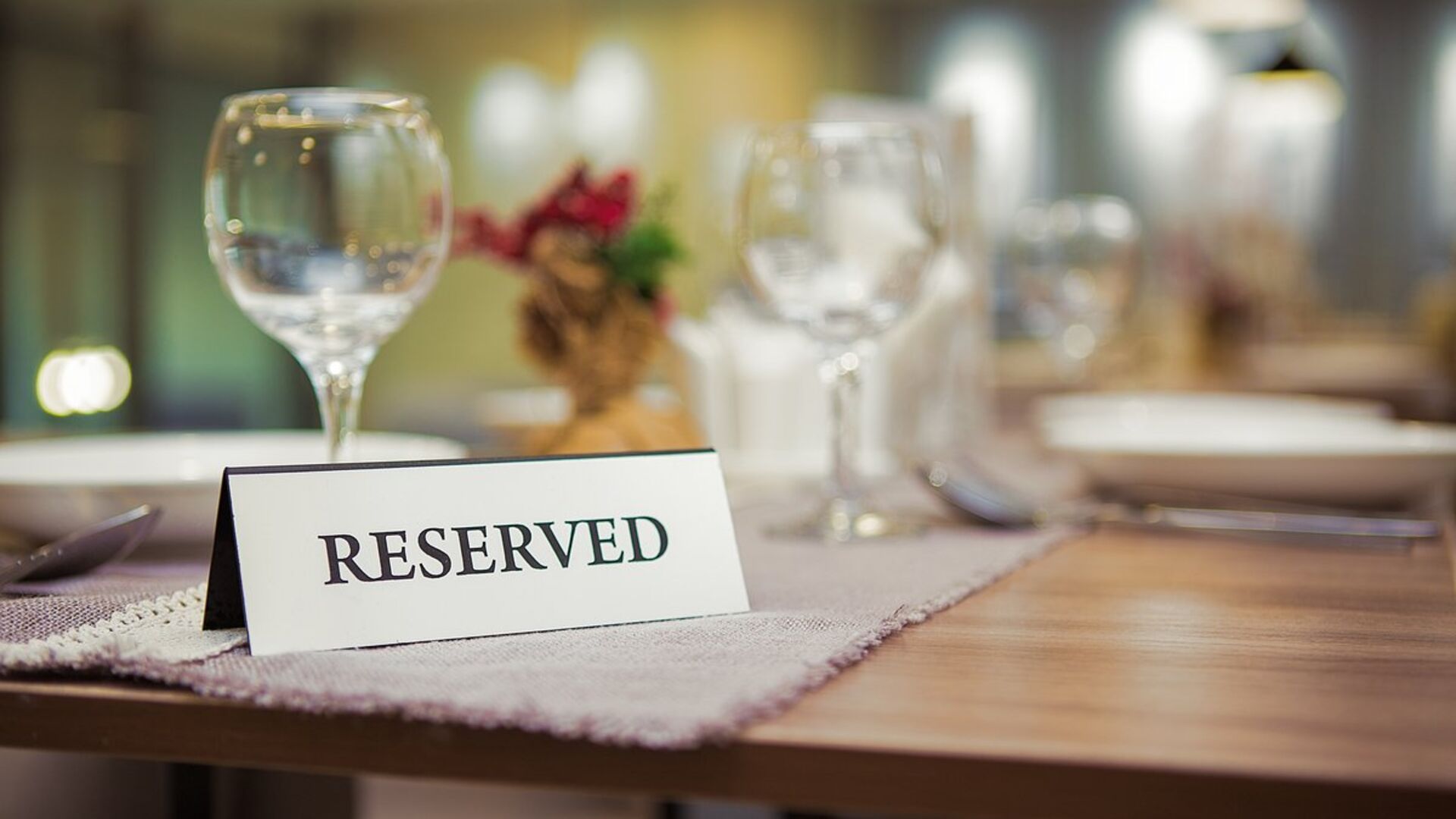 Reserved on the Table