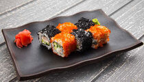 Sushi menu в «Лимончино»