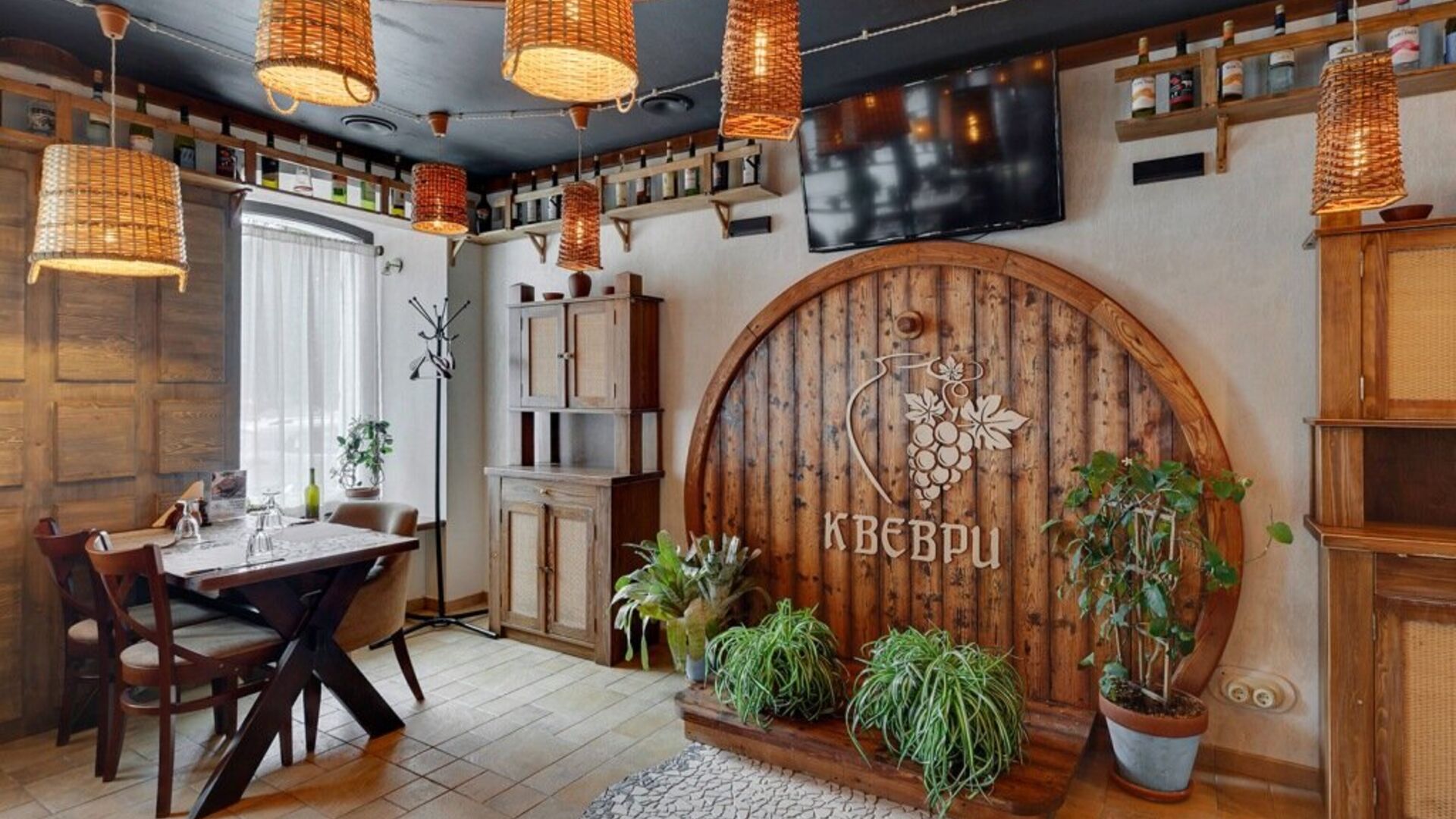 Винный ресторан Квеври в Санкт-Петербурге — грузинские вина из квеври