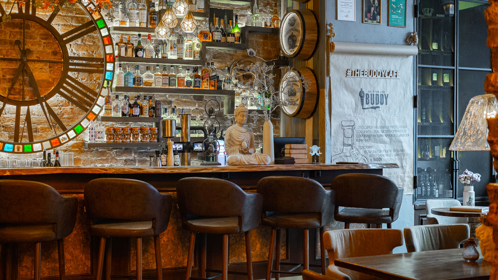 Ресторан The Buddy Café по адресу Ломоносова ул., 14 | Забронировать столик