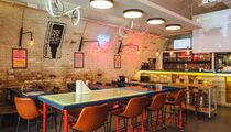 Brew barrel taproom