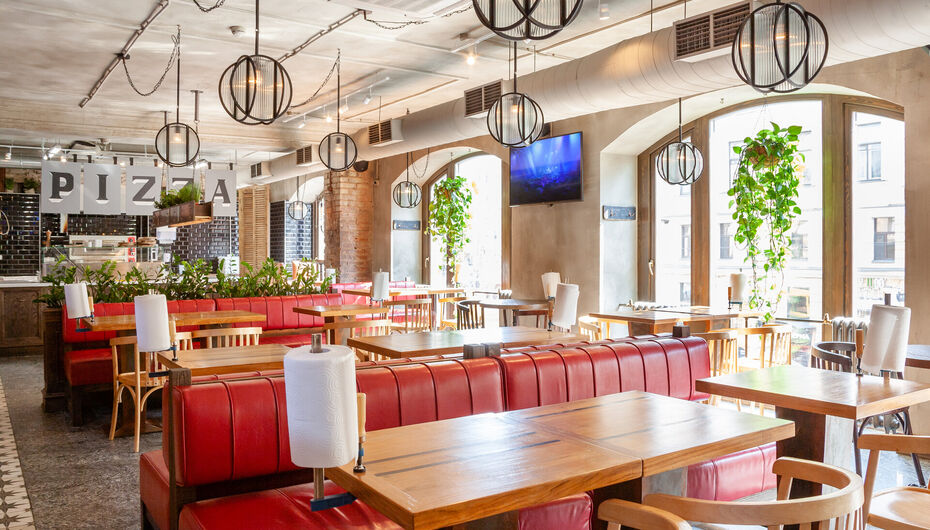 Афиша ресторана ЕДИМ РУКАМИ