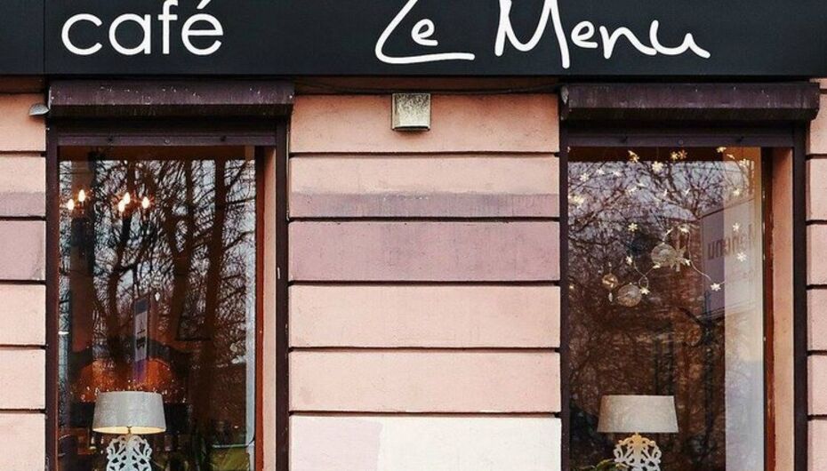 Кафе Le Menu