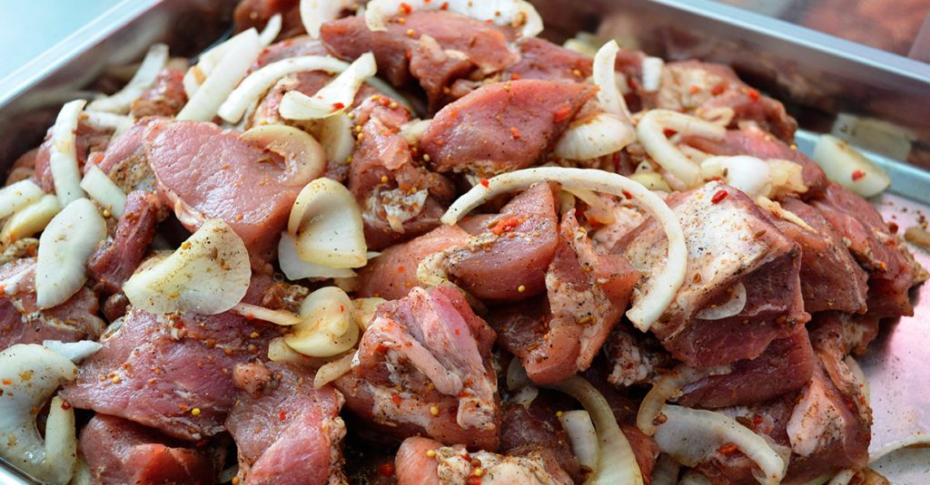 Маринад для шашлыка с уксусом