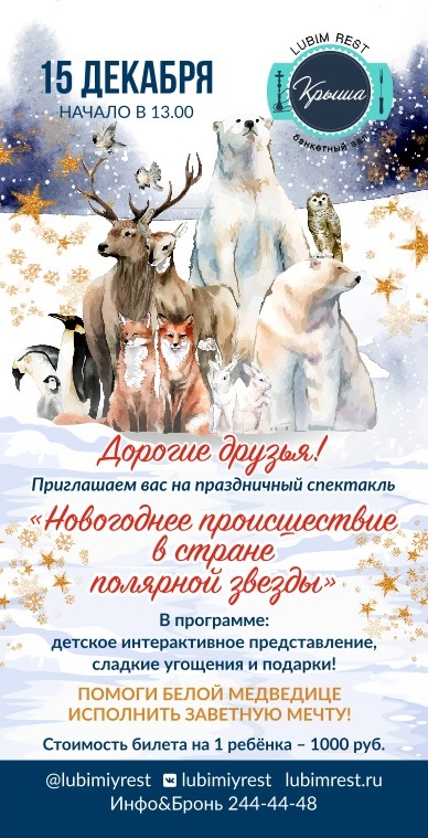 Сказочный новогодний спектакль