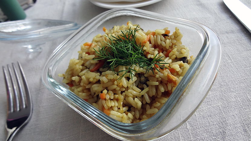 Плов с мидиями по-одесски