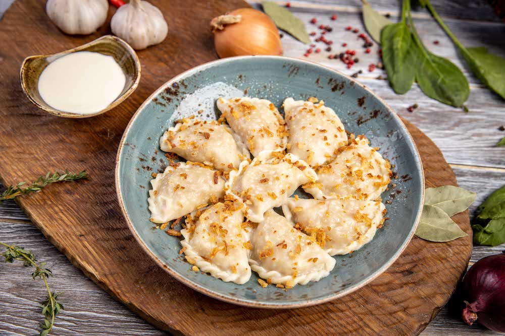 Вареники с капустой