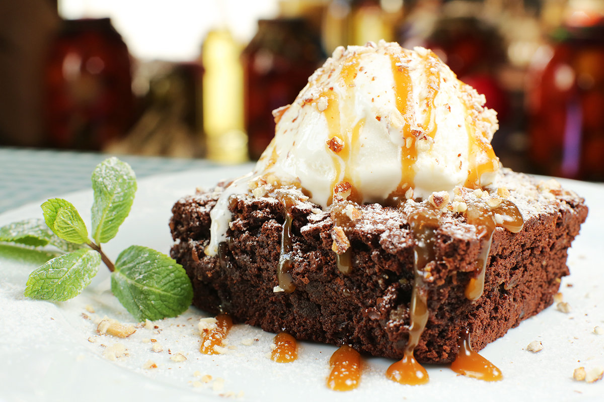 Dessert brownies