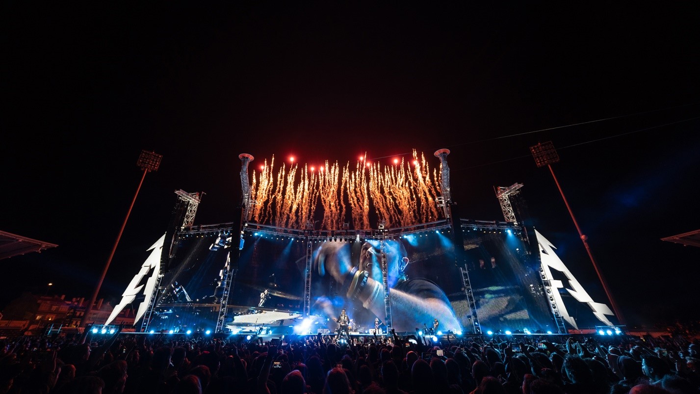 Metallica в Лиссабоне 1 мая 2019 года