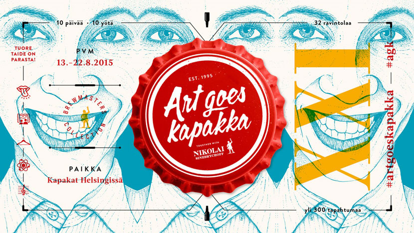 Фестиваль «Art goes Kapakka» в ресторанах и кафе Хельсинки