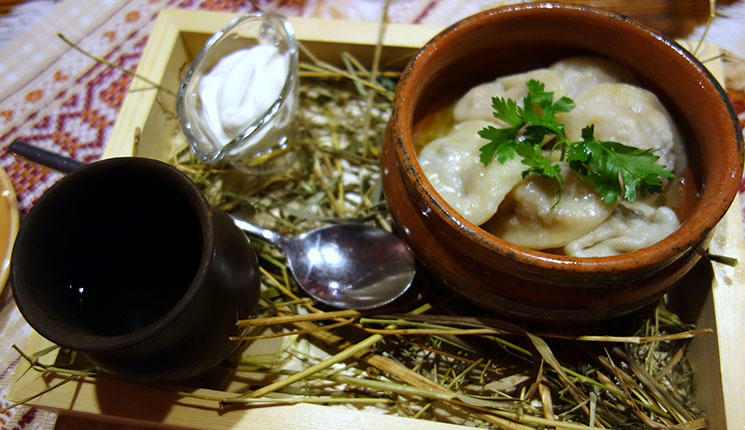 Пельмени из лося