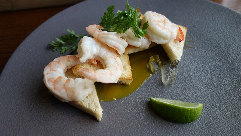 Севиче из креветок