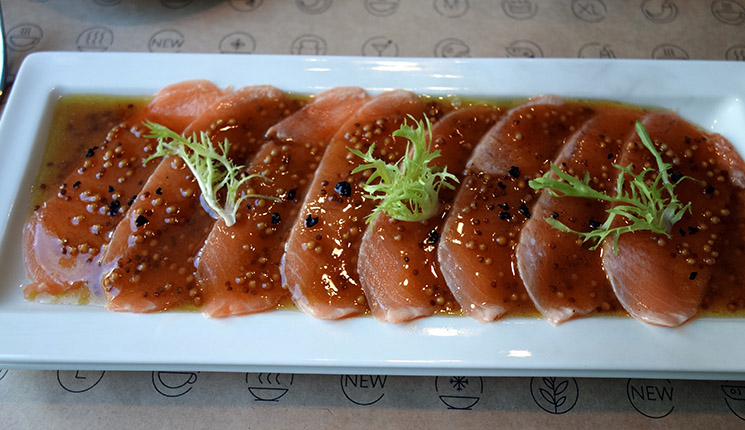 Татаки из лосося