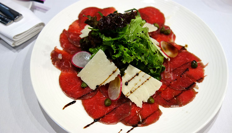 Карпаччо из телятины