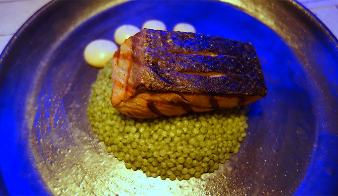 Стейк из чавычи