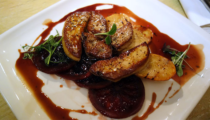 Жареная фуагра