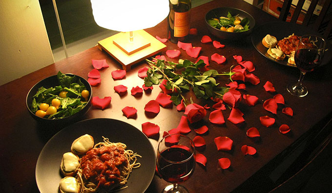 Романтический ужин для бывшего мужа