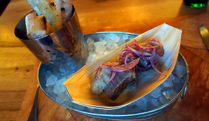 Сугудай из омуля с четверговой солью