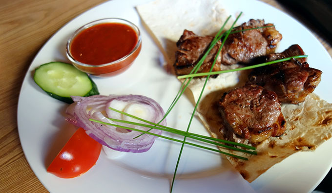 Шашлык из баранины