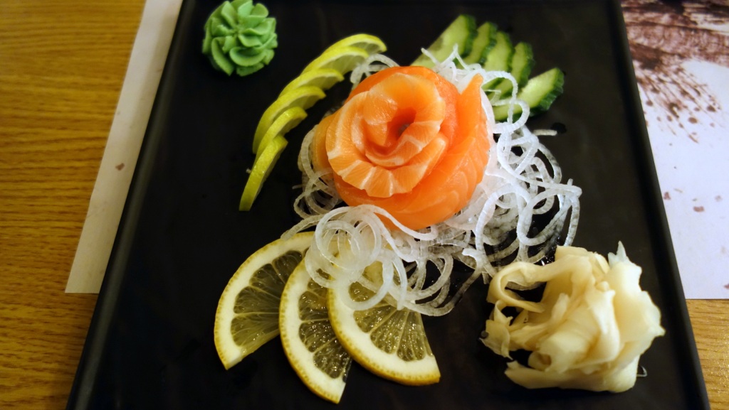 Сашими из лосося