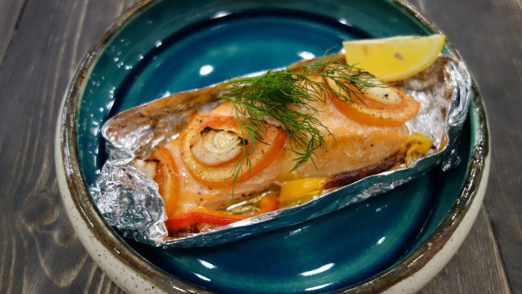 Лосось запеченный