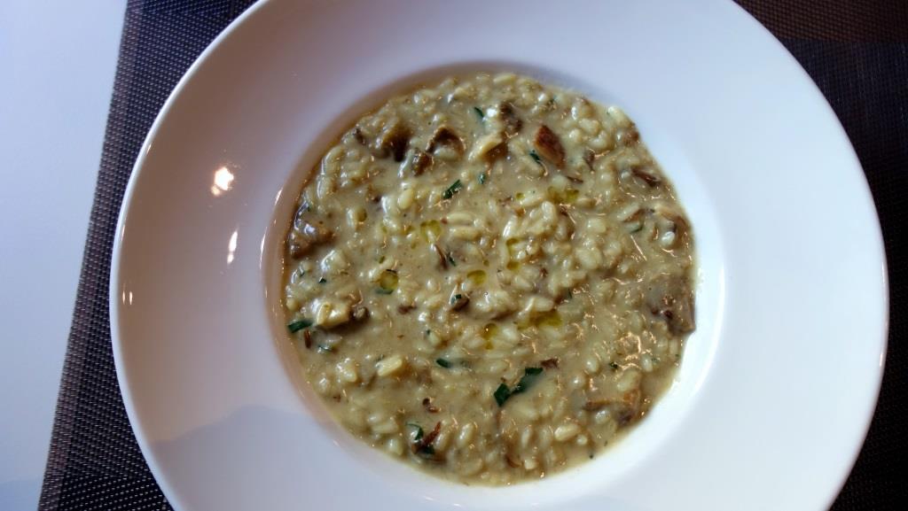 Ризотто белые грибы