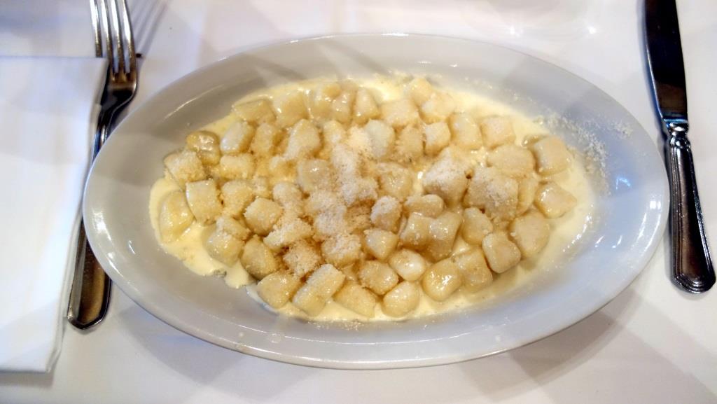 Ньокки с горгонзолой