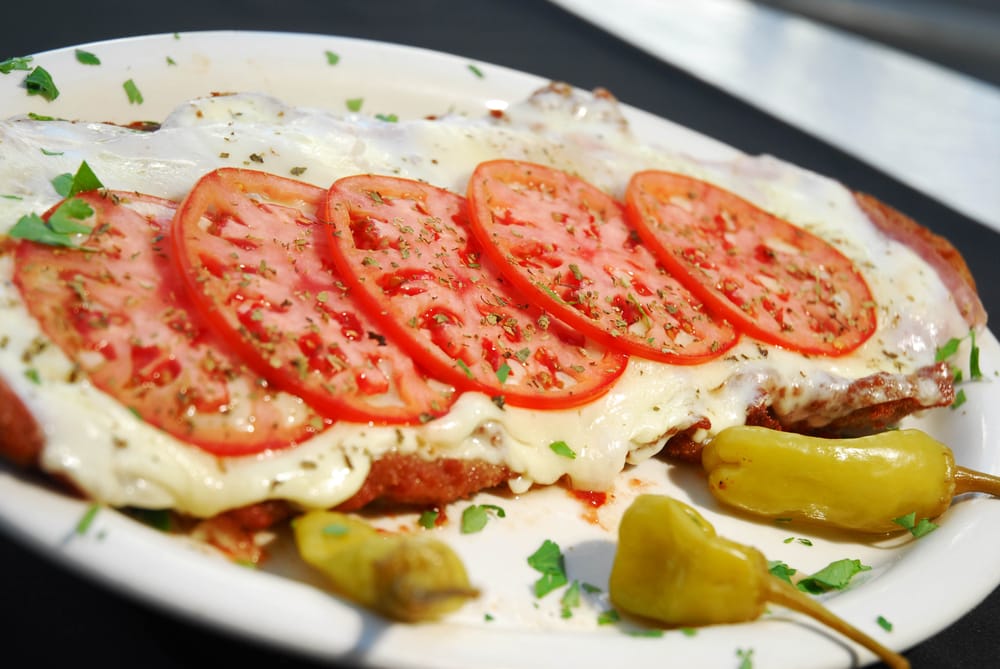 сытное Milanesa Napolitana