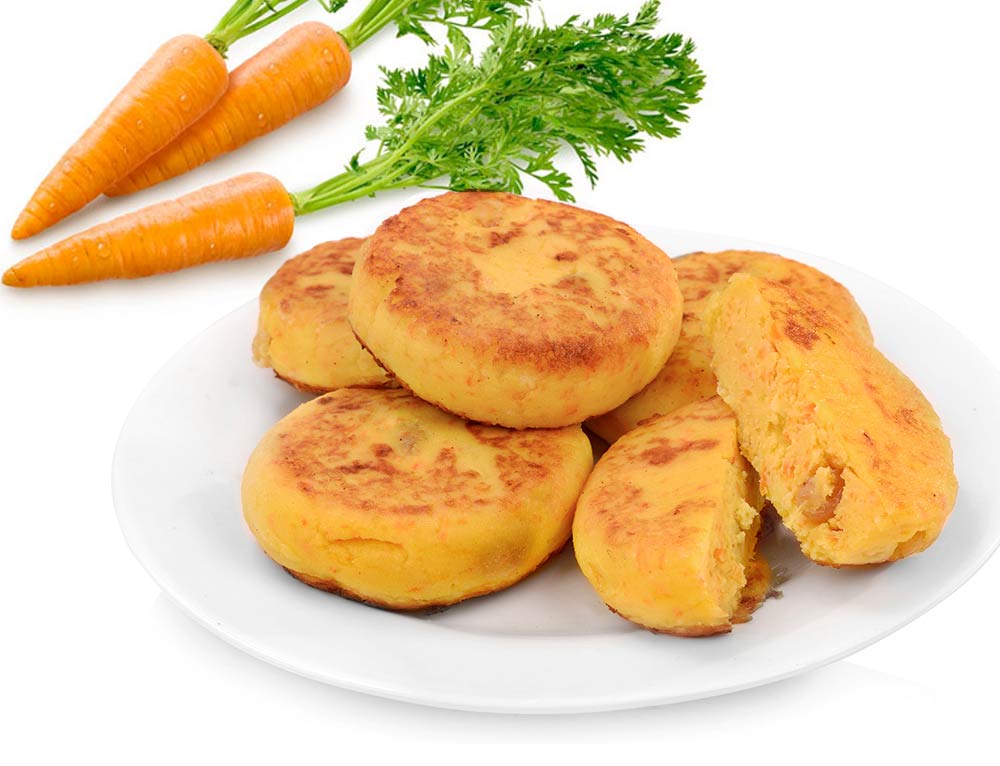 Сырники с морковью